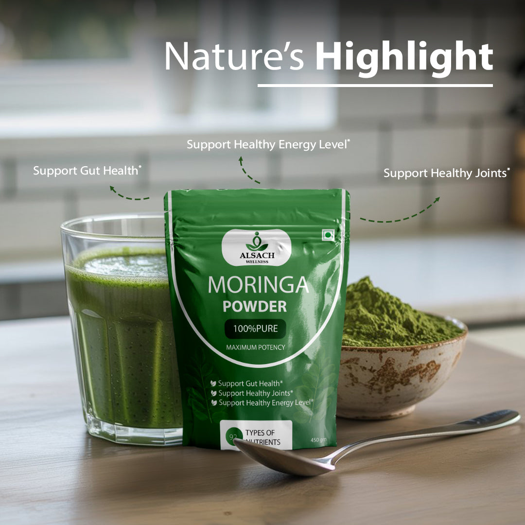 MORINGA, Malunggay, Sahjan, Murungai, Drumstick, Shevga, and more across Indian languages. (450 G)💚